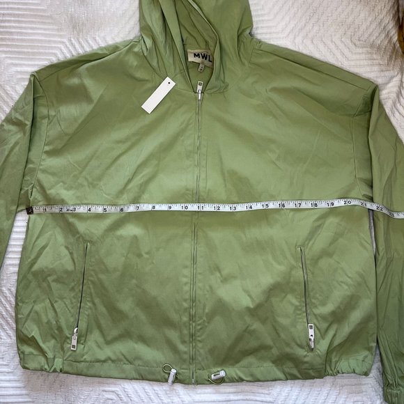 BRAND NEW | Madewell | MWL Hiking Hoodie Crop Jacket - Picture 4 of 10